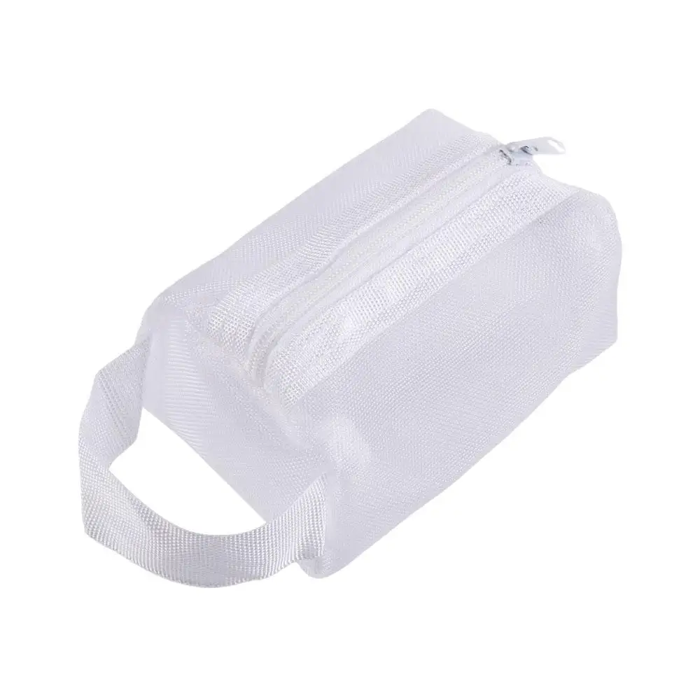 

Transparent Mesh Storage Bag ID Credit Card Holder Zipper Pouch Small Coin Purse Organizer Key Bag Transparent Cosmetic Bag
