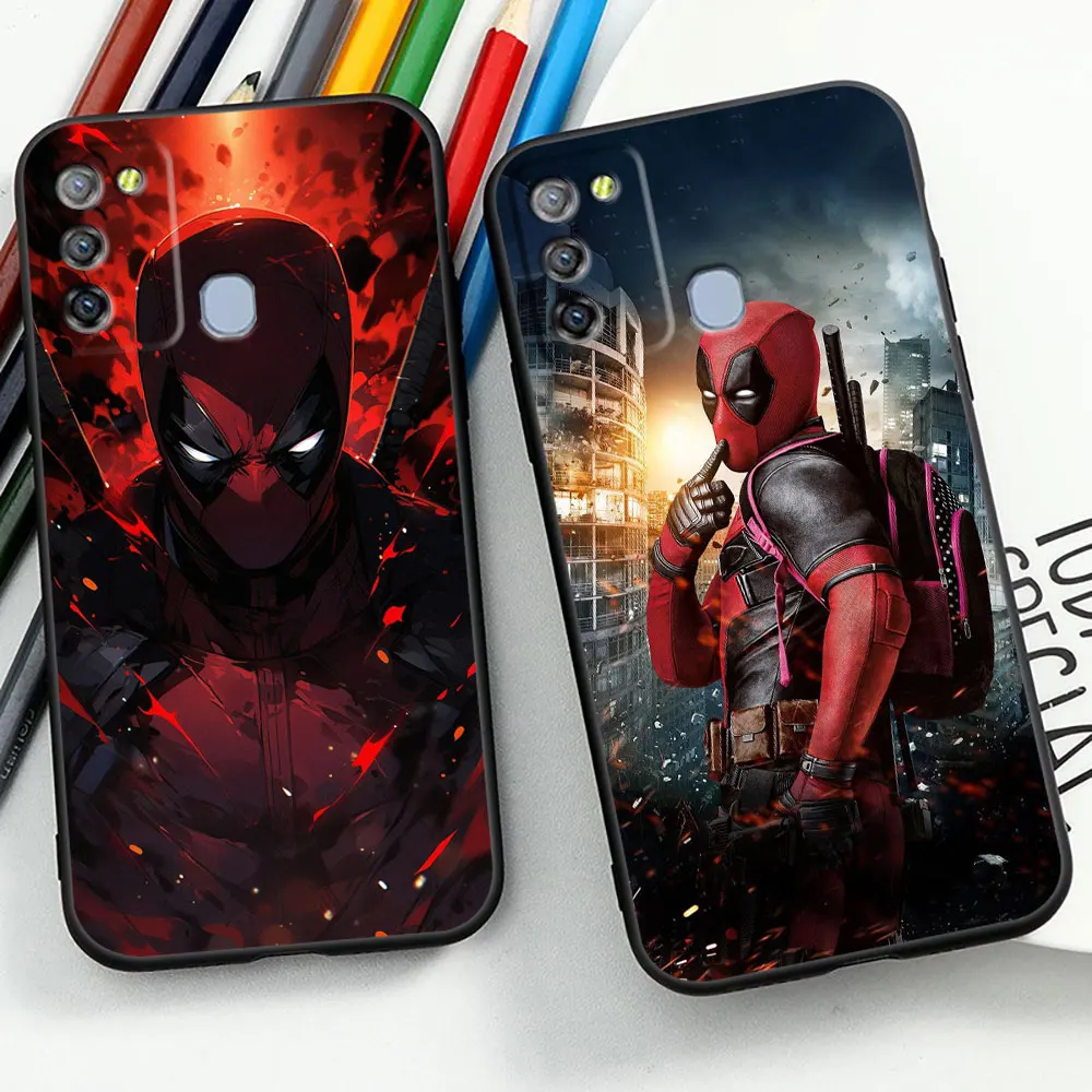 Marvel Deadpool Avengers Case For Infinix Note 40 30 30I 12 12G96 11 10 11S VIP PLAY Tecno Pova 5 4 2 Camon 20 19 16 PRO Cover