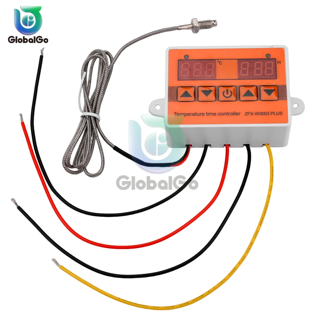 Micro Temperature Controller Thermostat Thermoregulator 12V 24V 220V Intelligent Incubator Water Temp Regulator ZFX-W3003