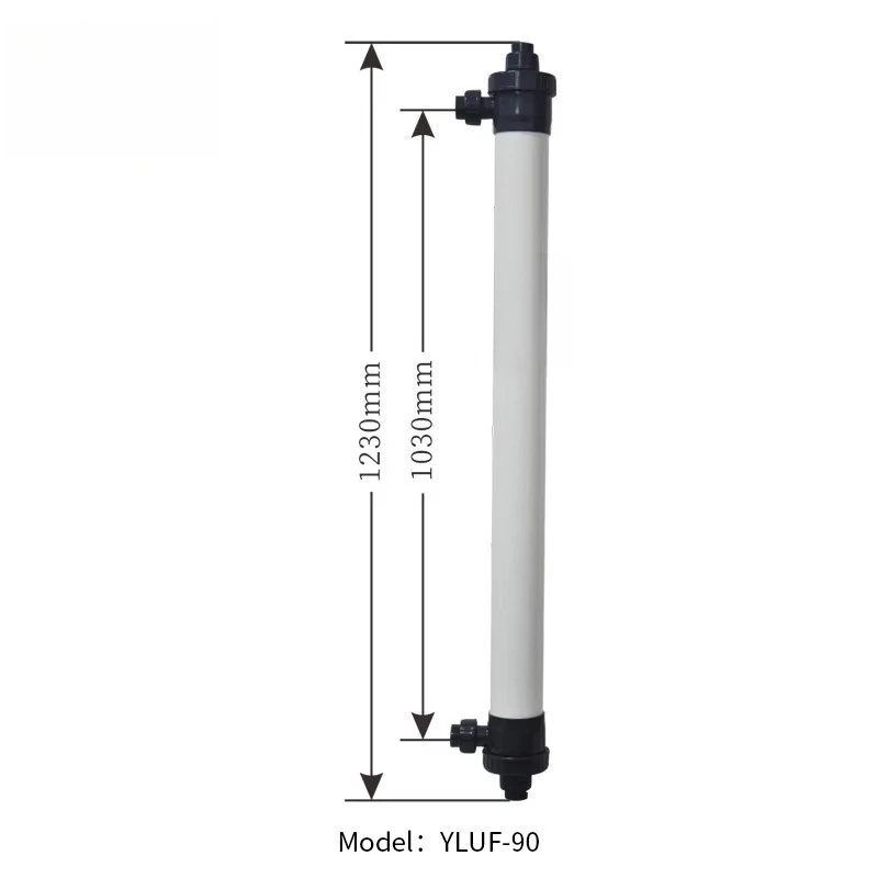 PVC Hollow Fiber Ultrafiltration Membrane Module Pressure Vessel Municipal Water & Industrial Wastewater Purification Equipment