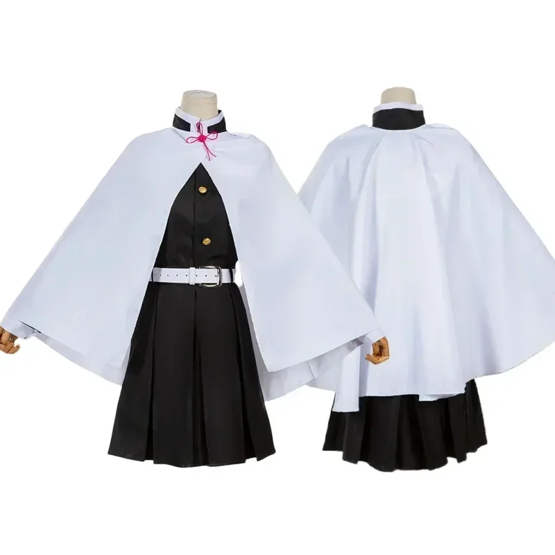 Tsuyuri Kanao Cosplay Costume Adult Child Anime Uniform Women Kimono Haori Wig Halloween Clothing