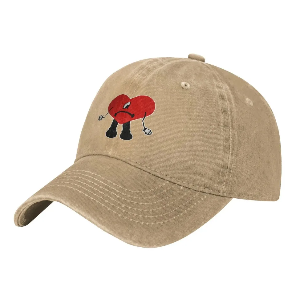Bad Bunny Album Baseball Caps Vintage Distressed Denim Puerto Rican Rapper Sun Cap Unisex Outdoor Running Golf Gift Hats Cap
