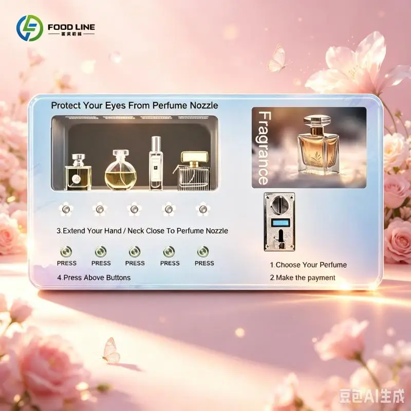 Industrial Perfume Vending Machine with Good Service for Salon Suites FL Customized