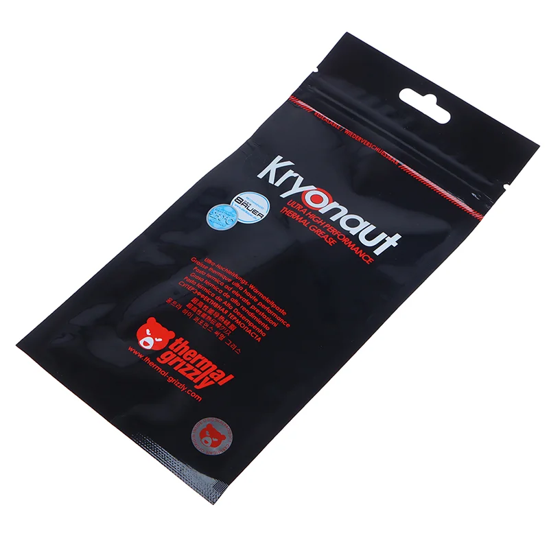 for CPU/GPU Cooler Large Capacity Compound Cooling Silicone Grease 1g Thermal Grizzly Kryonaut Extreme KE Thermal Paste
