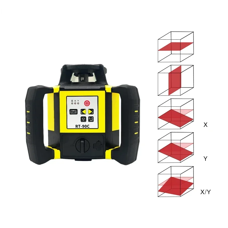 RT-90C Hot dual axis slope self-leveling rotary laser level HOT SALES