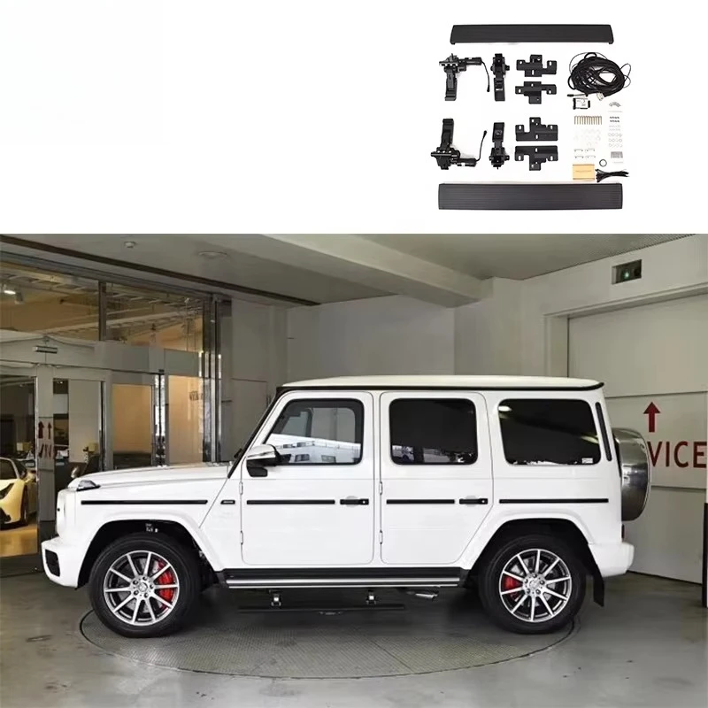 

G500 G63 G350 Auto Running Board Stainless Steel Side Step G Class W464 W463A 2019 Year Electric Short Side Step
