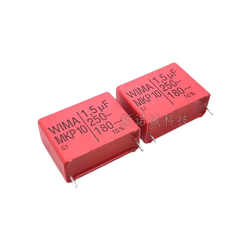 

10PCS/WIMA Weimar Capacitor 250V 155 1.5UF 250V 1U5 MKP10 Foot Distance 27.5mm