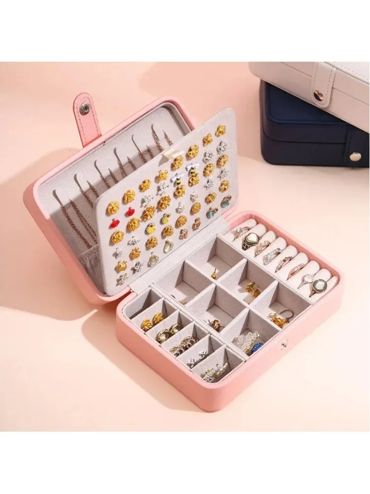 Schmuck-Organizer Schmuck-Display Schmuckkästchen und Verpackung Ringbox Geeignet für Ohrringe und Ringe