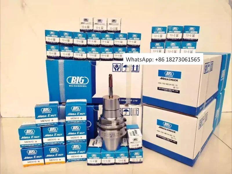 

Японская БОЛЬШАЯ ручка HSK-F63-MEGA10E-75 F63-MEGA10E-90 зажим MEC10 гайка MEN