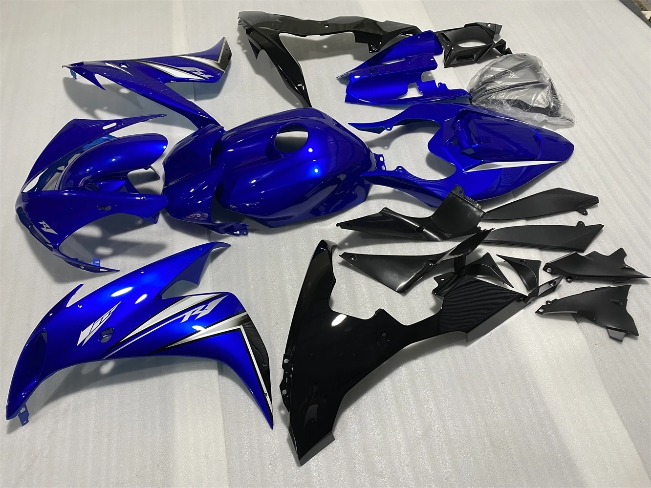 Motorcycle fairing fits Yamaha YZF-R1 04 05 06 YZF1000 2004 2005 2006 Fairing Blue White Black motorcycle shell