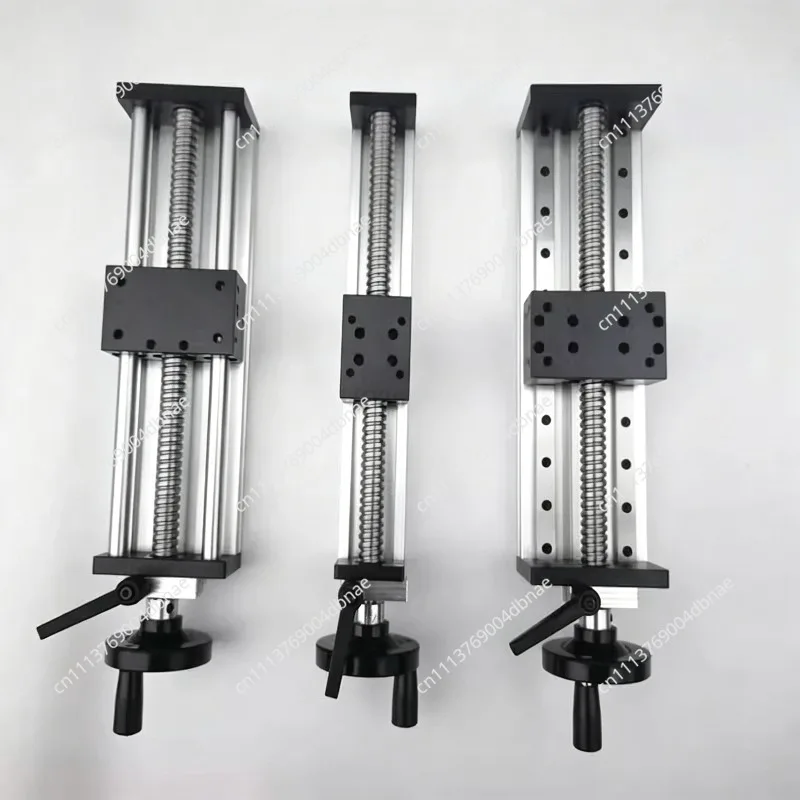 Hand-cranked Ball Screw Linear Guide Small Hand-cranked Wheel Displacement Adjustment Lifting