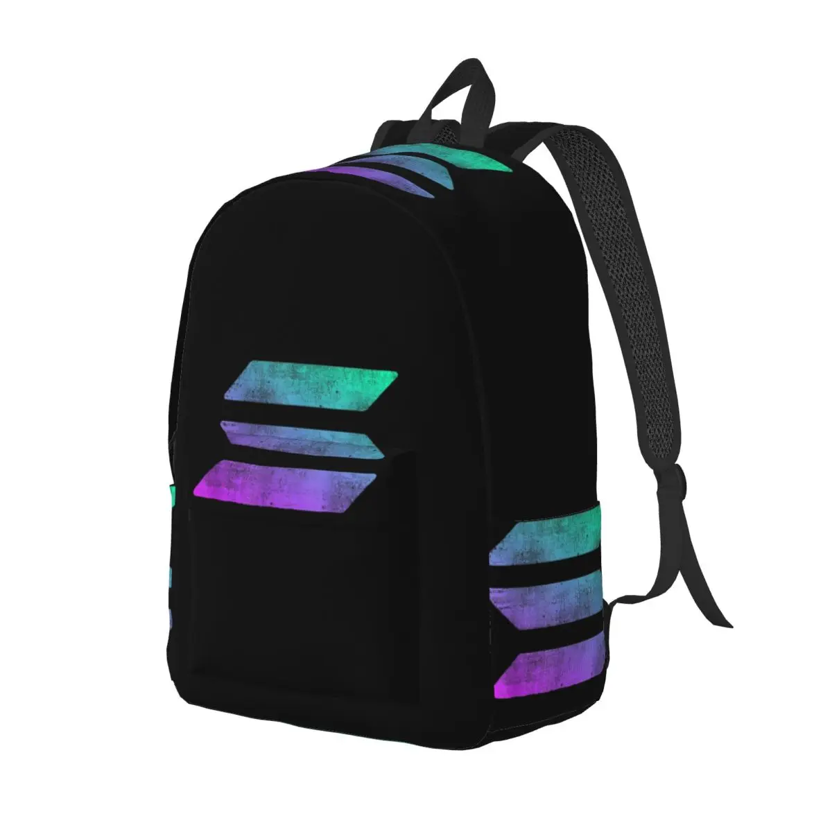 

Solana Cryptocurrency - Solana SOL Backpack Daypack Large Capacity Kids BookBag School Bag Shoulder Bags for Men Women