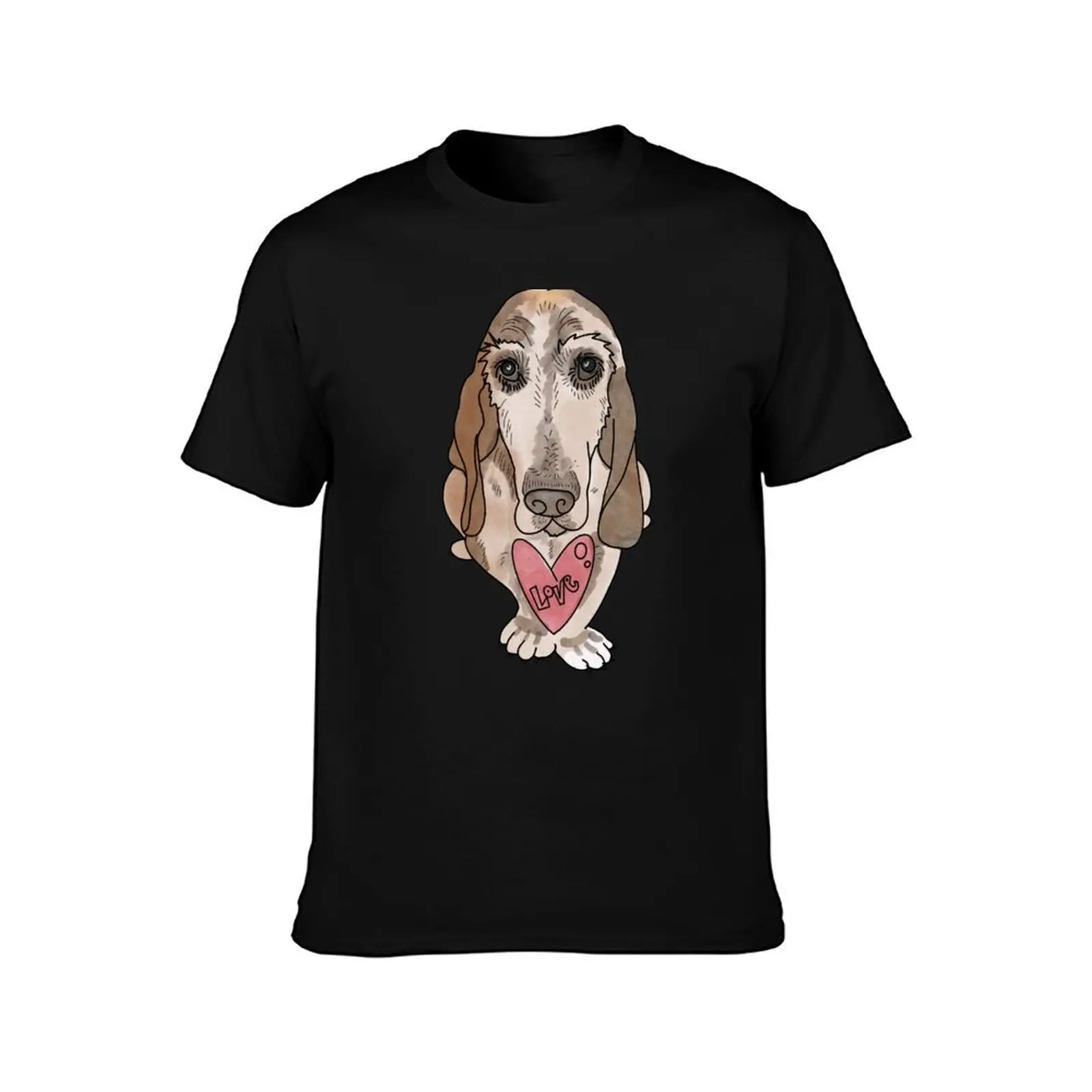 Charlie Hound Dawg T-Shirt Lightweight Print T-Shirt
