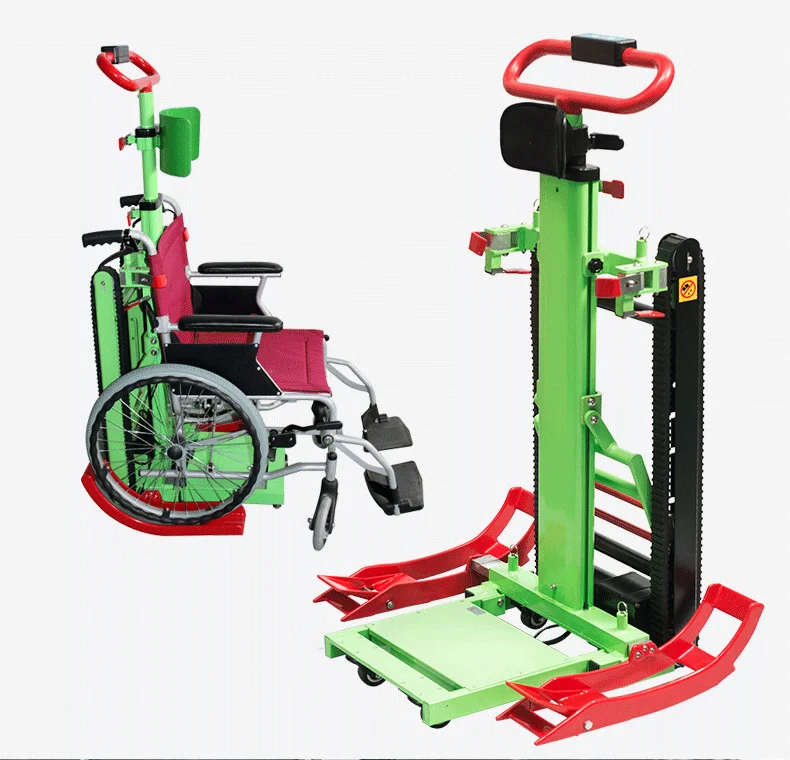 Stair Climber Wheel Chair  Wheelchair Lifting Machine Stair Climbing Carrier Transfer Goods and People