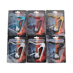 Hot High Quality New Aluminium Alloy Quick Change Clamp Key Clip Acoustic Classic Electric Guitar Capo For Tone Adjusting