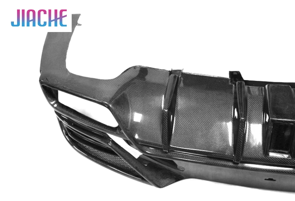 Carbon Fiber Rear Lip Diffuser for Mercedes Benz GLE Class W292 GLE350 GLE63 AMG Coupe 2016-2019 Rear Bumper Spoiler Protector