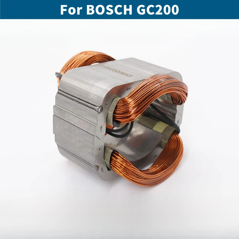 

Armature Rotor and stator motor coil steel for Bosch GCO200 cutting machine parts original 100% New Electric tool accessories