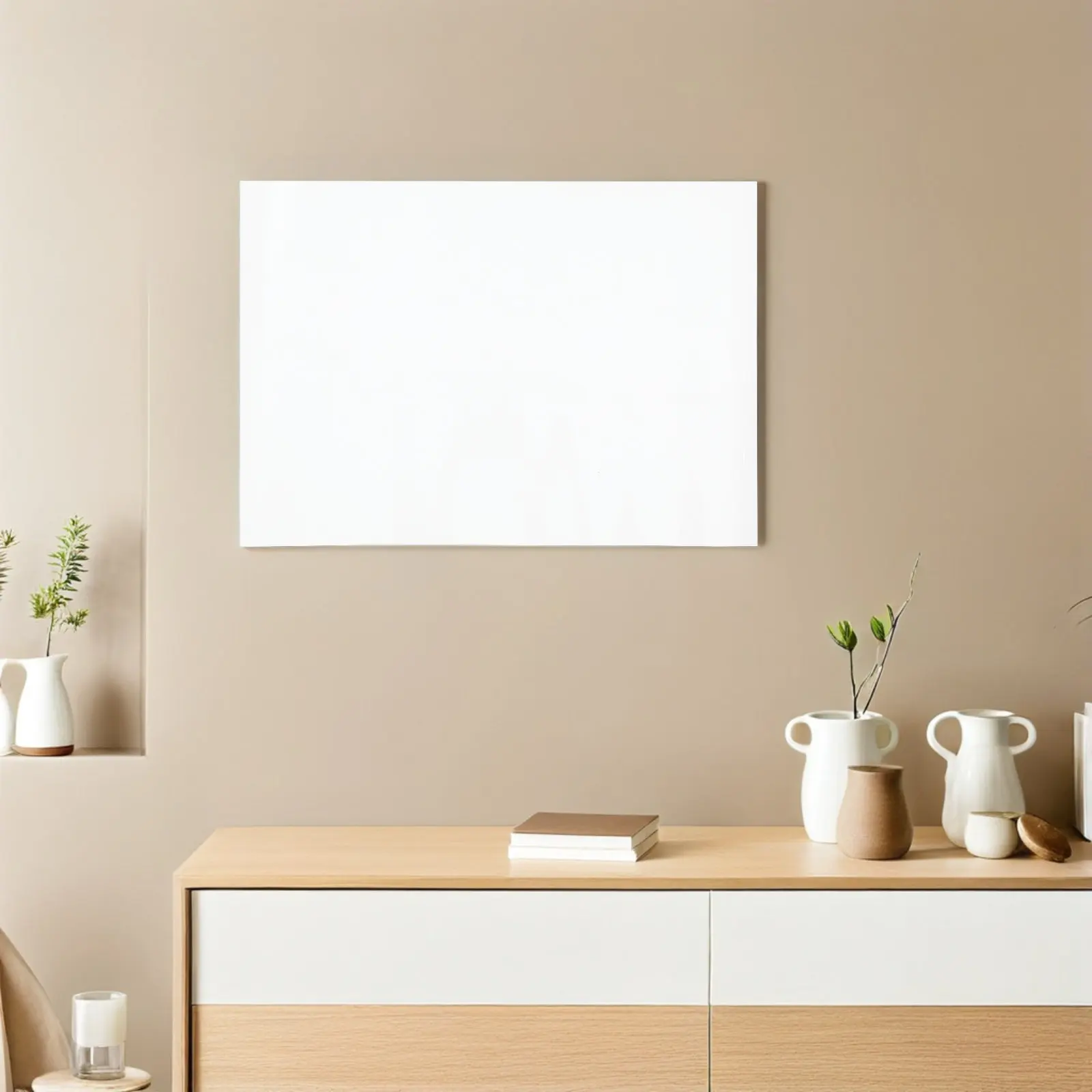 2Pcs Dry Erase Whiteboard Sticker Self Adhesive Peel Stick Wall Sheets Writable Removable Board Office Dorm Home 23.6x16.5inch