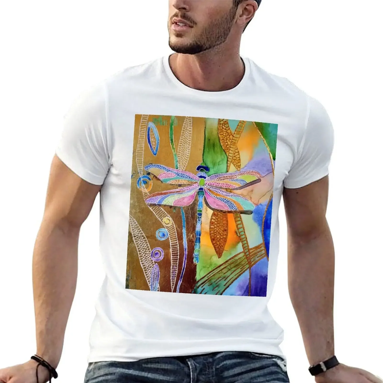 

Libellule - The Dragonfly T-shirt for a boy sweat quick-drying mens graphic t-shirts