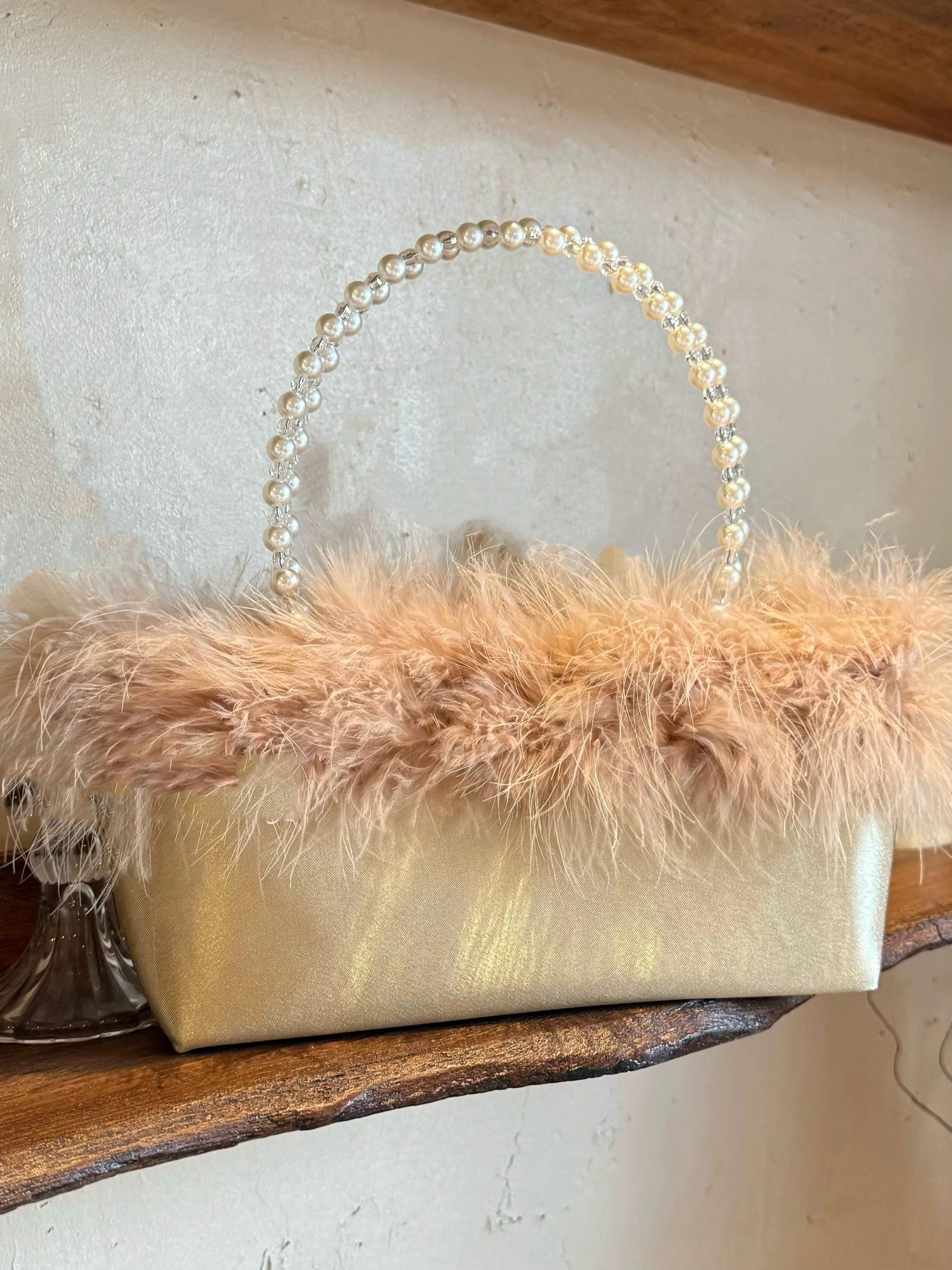 French Retro Feather Patchwork Handbag 2026 New Fashionable Elegant Handmade Luxury Design Women's Banquet Clutch Bags