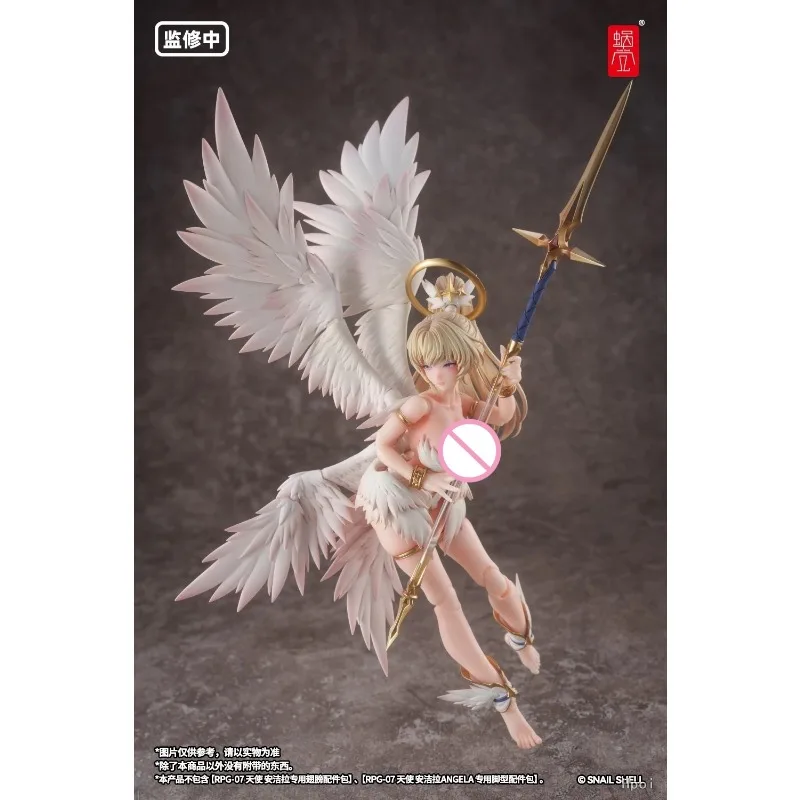 In Stock Snail Shell RPG-07 Angel Angela 1/12 Painted Finished Product Movable Figure Anime Model Collection Gift