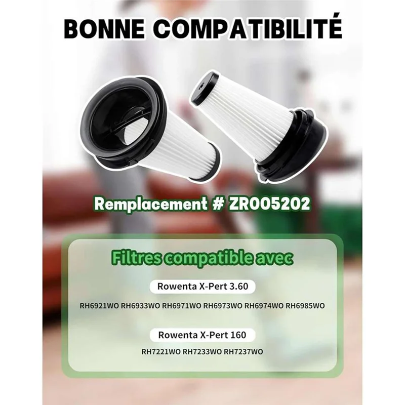 لروينتا X-Pert 3.60 X-Pert 160 Rh72xxx RH6921WO RH6933WO RH6971WO RH6973WO RH6974WO RH6985WO ZR005202 استبدال مجموعة مرشحات