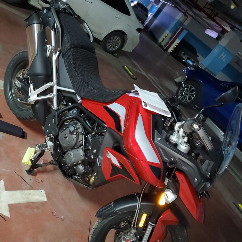 غطاء وسادة مقعد شبكي ثلاثي الأبعاد مع عزل ، واقي مقعد ، شبكة ، النمر ، GT PRO ، تجمع ، TIGER900 ، النمر ، #3