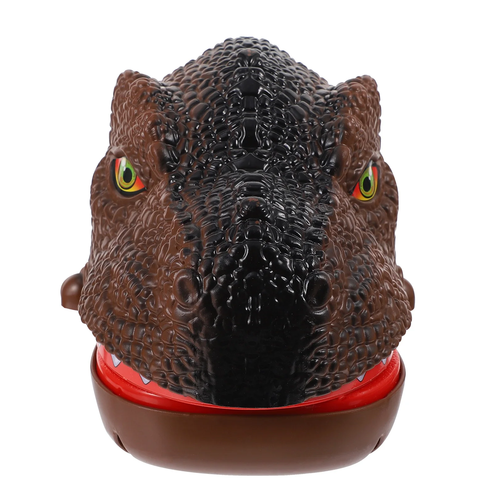

Funny Dinosaur Bite Finger Game Rubber Stress Relief Kids Activity Playtime Office Desk Decor Joke Trick Gift for Children