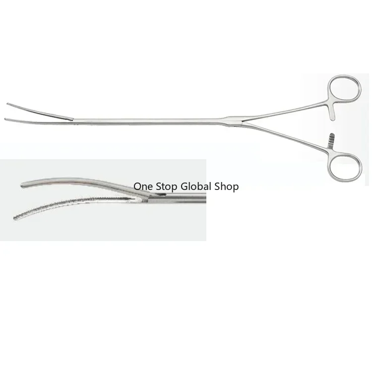 Reusable metal thoracic atrial hemostatic forceps thoracoscopic grasping instruments