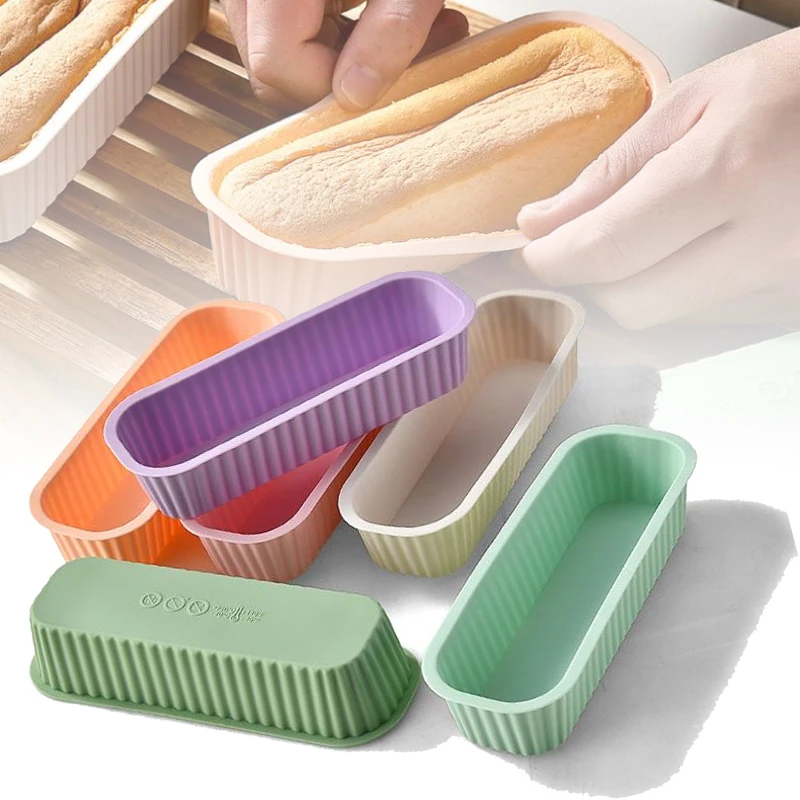 

1 шт. силиконовая прямоугольная форма для торта DIY лоток для кубиков льда форма для хлеба тост формы для блинов формы для выпечки инструменты