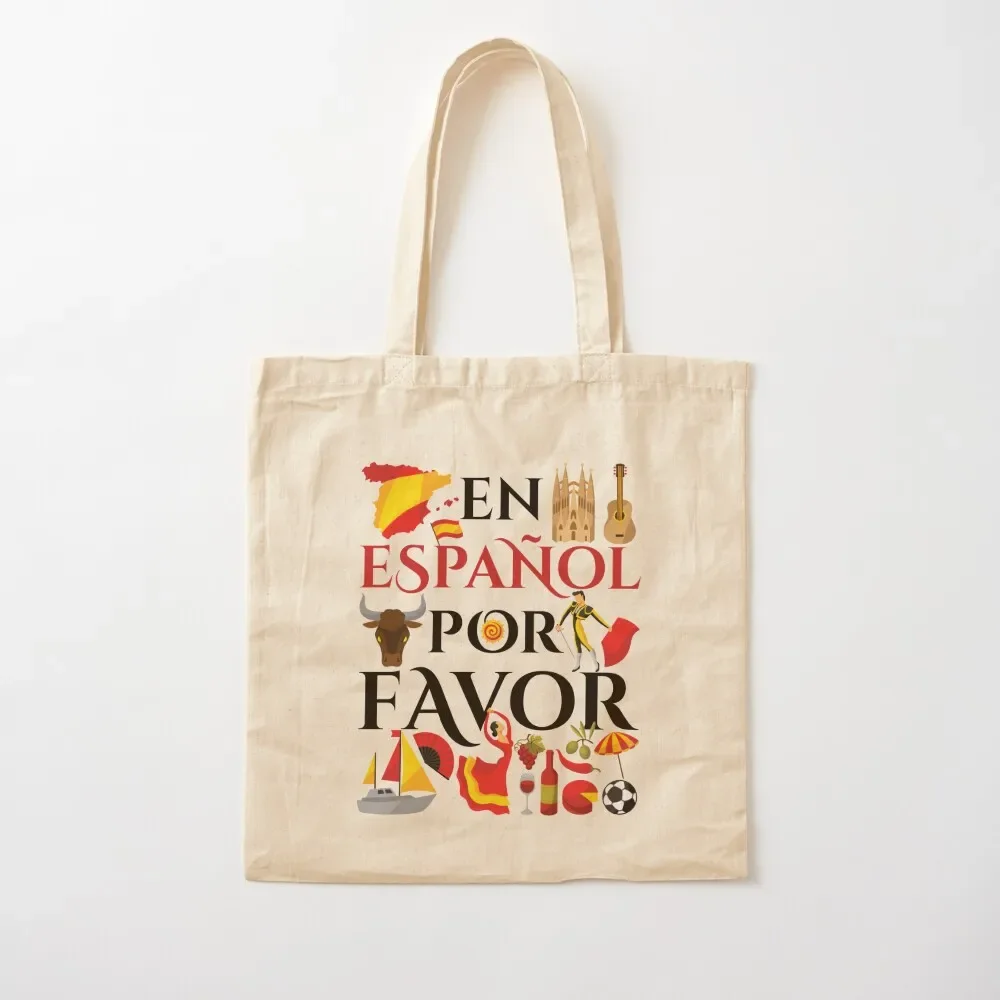 

Spanish Teacher Gifts En Espanol Por Favor Tote Bag Candy bags Shopper Bag