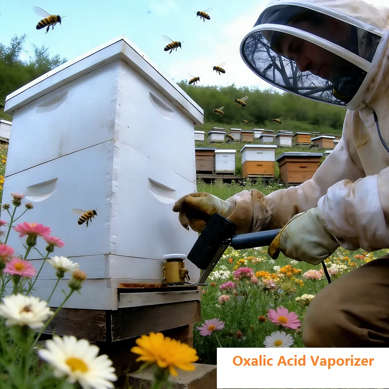 Oxalic Acid Sublimator Bee Vaporizer Oxalic Acid Evaporator Varroa Mites Treatment Oxalic Acid Vaporizer Beekeeping Equipment