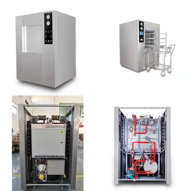 26 VST-0.25 Double-door Channel Pulsating Vacuum Steam Sterilizer 250 Liter Evaporator, SPECK Vacuum Pump