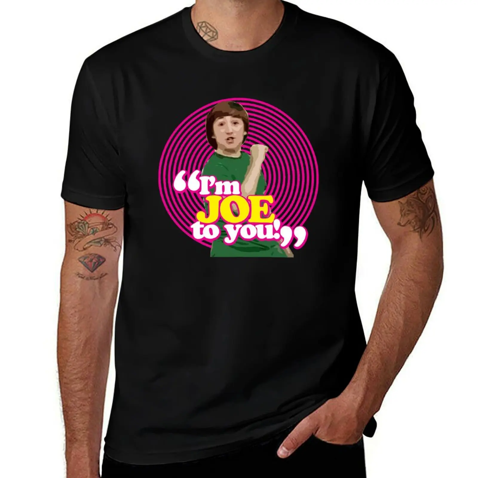 I'm Joe To You! - Pink Windmill Kids T-Shirt t shirt man casual T-Shirt