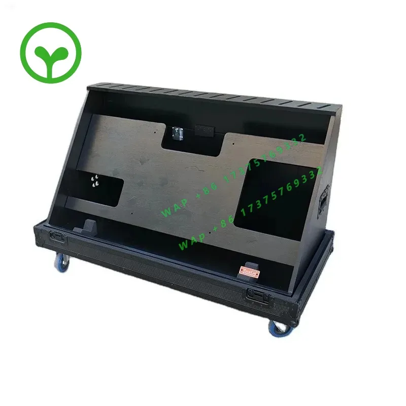 Waterproof Aluminum 55'' Confidence   Carrying Black Flight Case