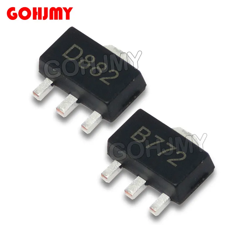 20PCS 2SB772 2SD882 SOT-89 B772 D882 SOT89 SMD New IC