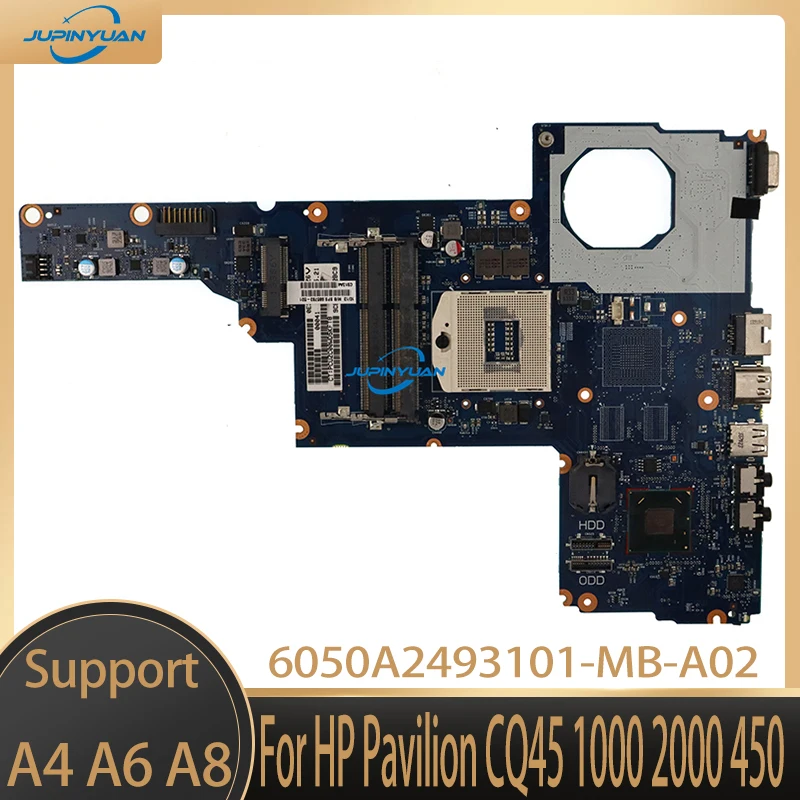 

685783-001 685783-501 685768-001 685761-601 For HP Pavilion CQ45 1000 2000 450 Laptop Motherboard 6050A2493101-MB-A02 HM75