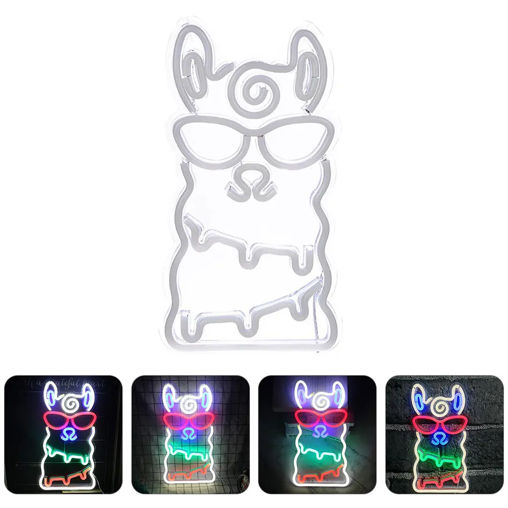 

Neon Lights LED Bedroom Atmosphere Decorative Party Night Lamp USB Powered PVC Material Commercial Building Holiday Show
