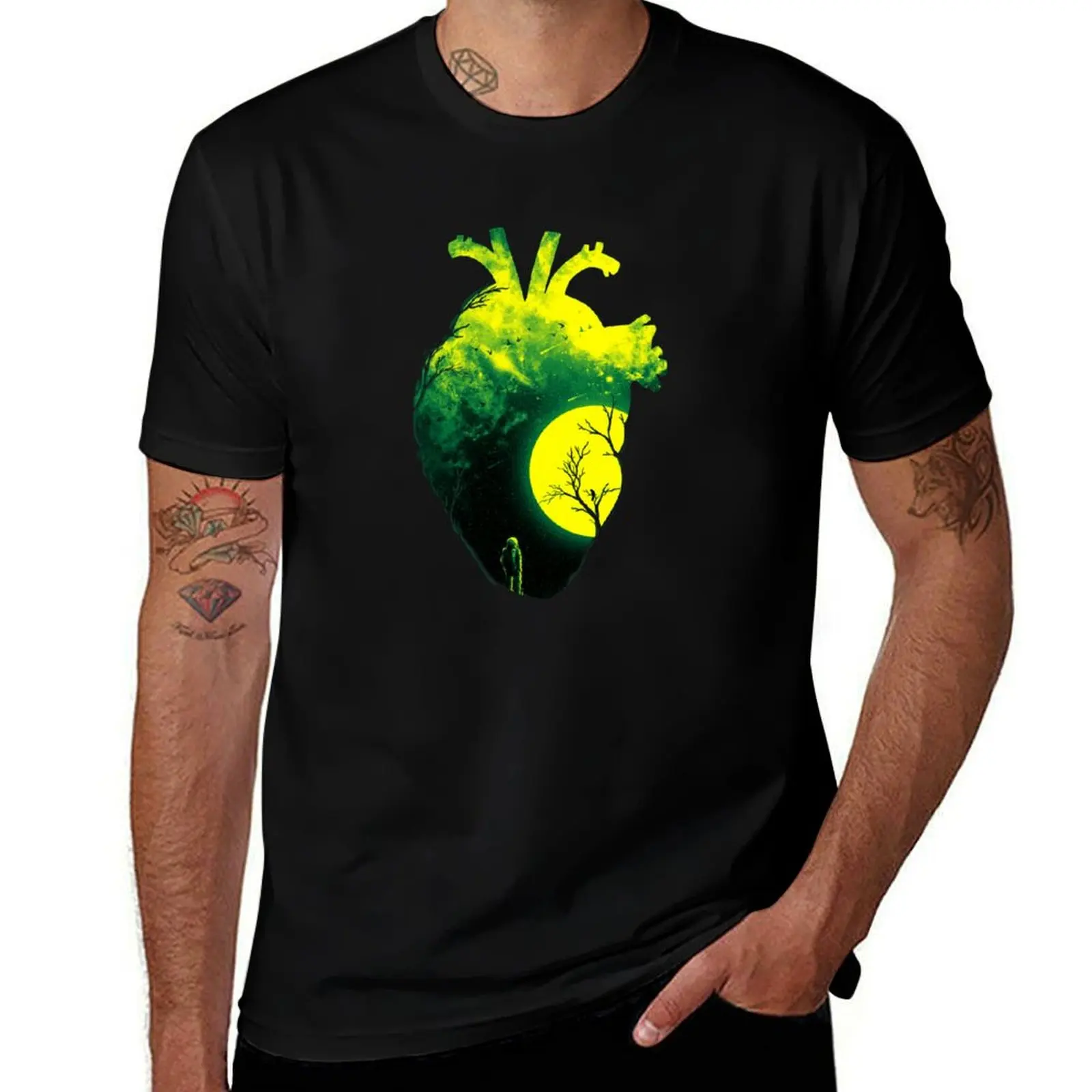 A Beat of Space 2 T-Shirt Soft Anti-Shrink Cotton Tee T-Shirt