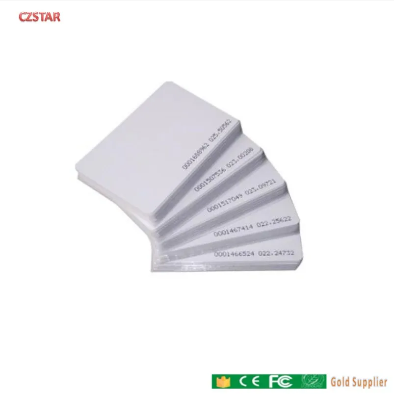 100pcs LF RFID Cards 125KHz EM4100 TK4100 Smart Card Proximity RFID Tag IC card ID smart card uhf rfid card for Access control