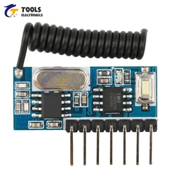 433 Mhz RF Remote Control Transmitter 433mhz RF Relay Receiver Switch Module Wireless Switch For Remote Controls