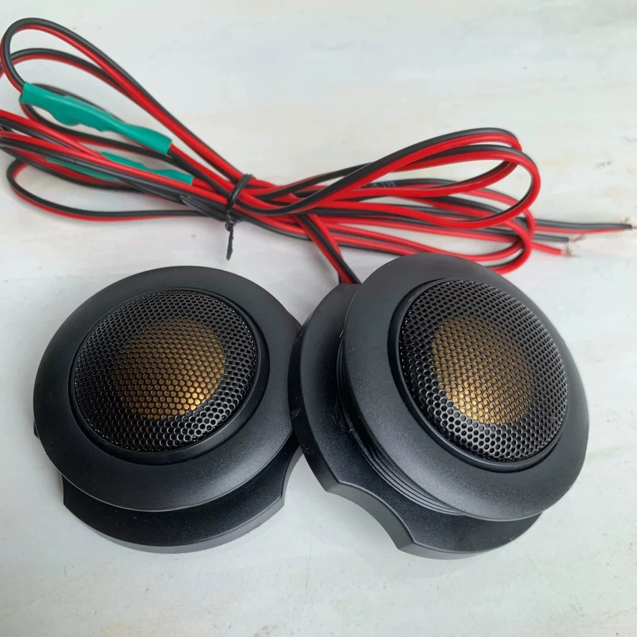 1.5-inch Car Audio Tweeter Speaker Pair, High Pitch Horn for Car Installation, Auto Sound Modification Accessory