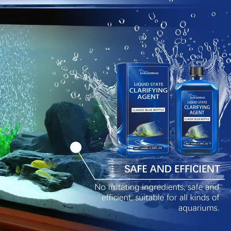 Aquarium Water Clarifier Solution Fish Tank Clearance Aquarium And Fish Tank Cleaner Fish Tank Water Clarifier Aquarium Water