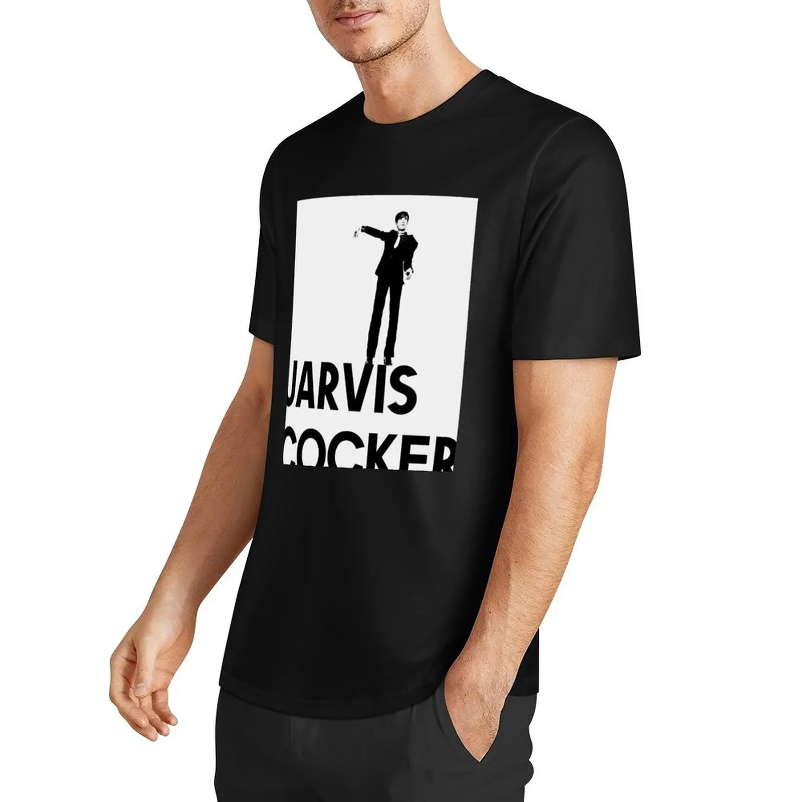 Jarvis Cocker T-Shirt vintage plus size clothes cotton graphic tees mens plain t shirts