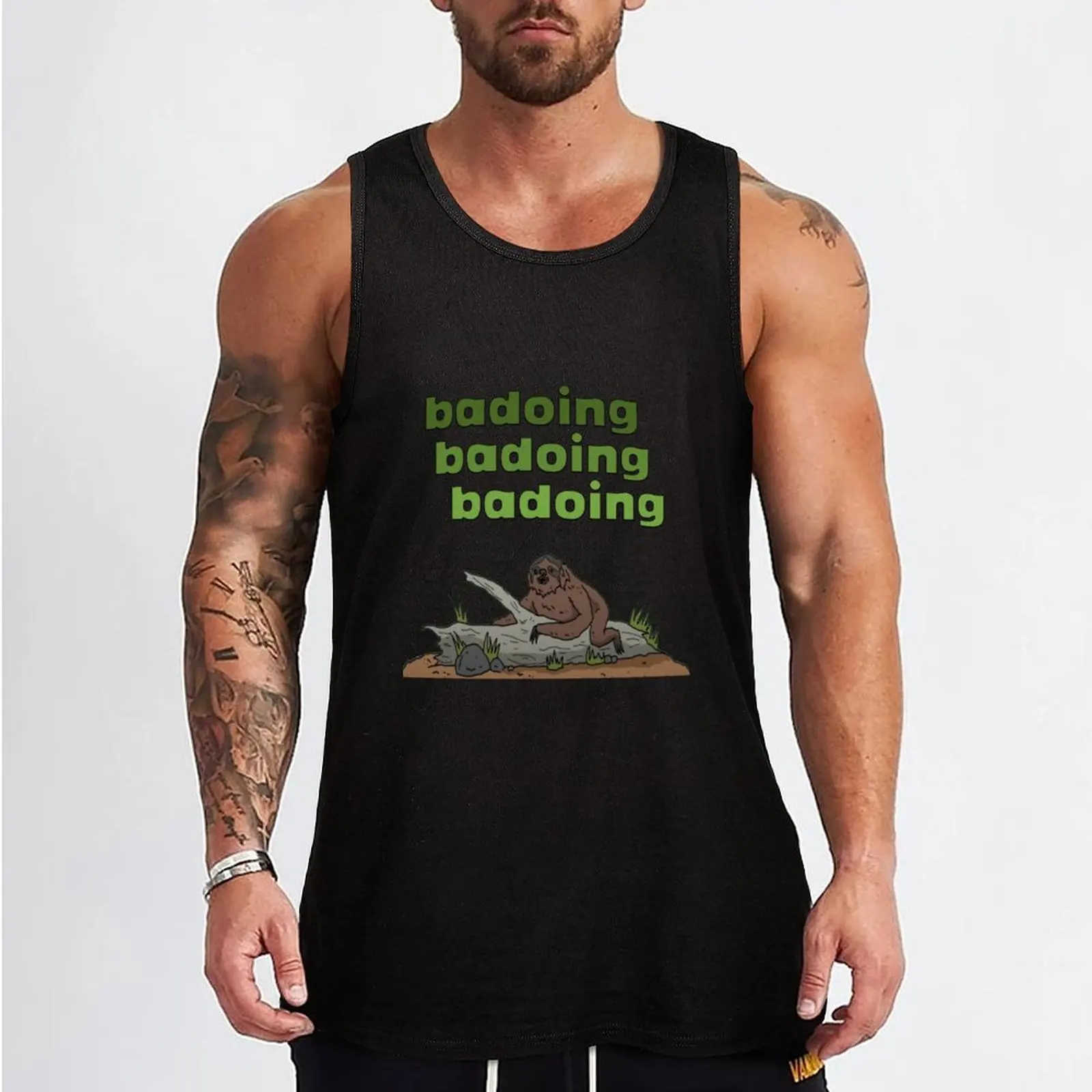 badoing Tank Top Men's singlets clothing men