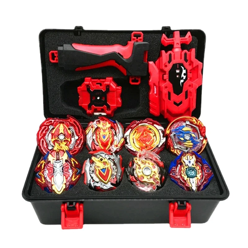 Takara Tomy Beyblade Burst Bey Blade Toy Metal Funsion Bayblade Set Storage Box With Handle Launcher Plastic Box Toys For