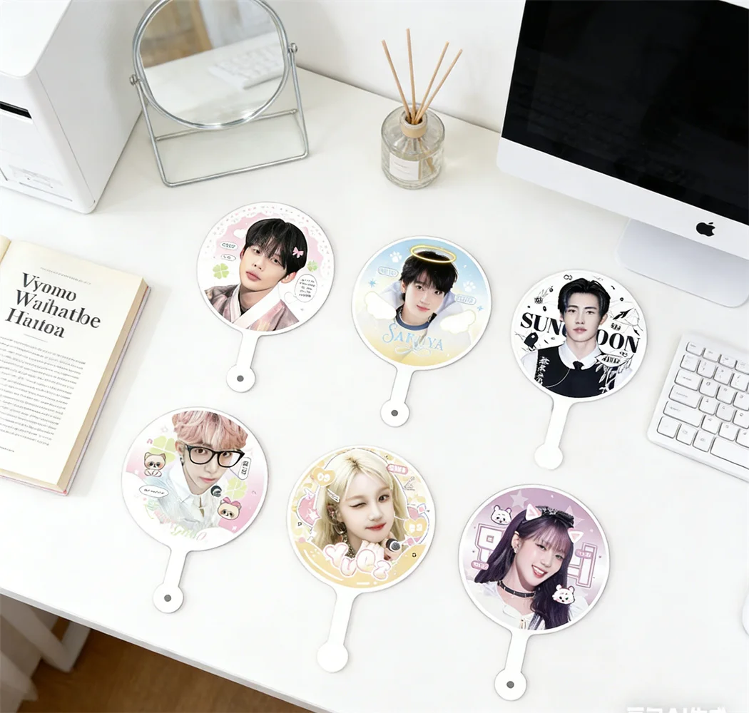 Фан-коллекция Total Link Idols: Двусторонняя фотокарточка 10 см с Вонбином, Юци, Чжанхао – сувениры для фанатов на концертах и фан-встречах