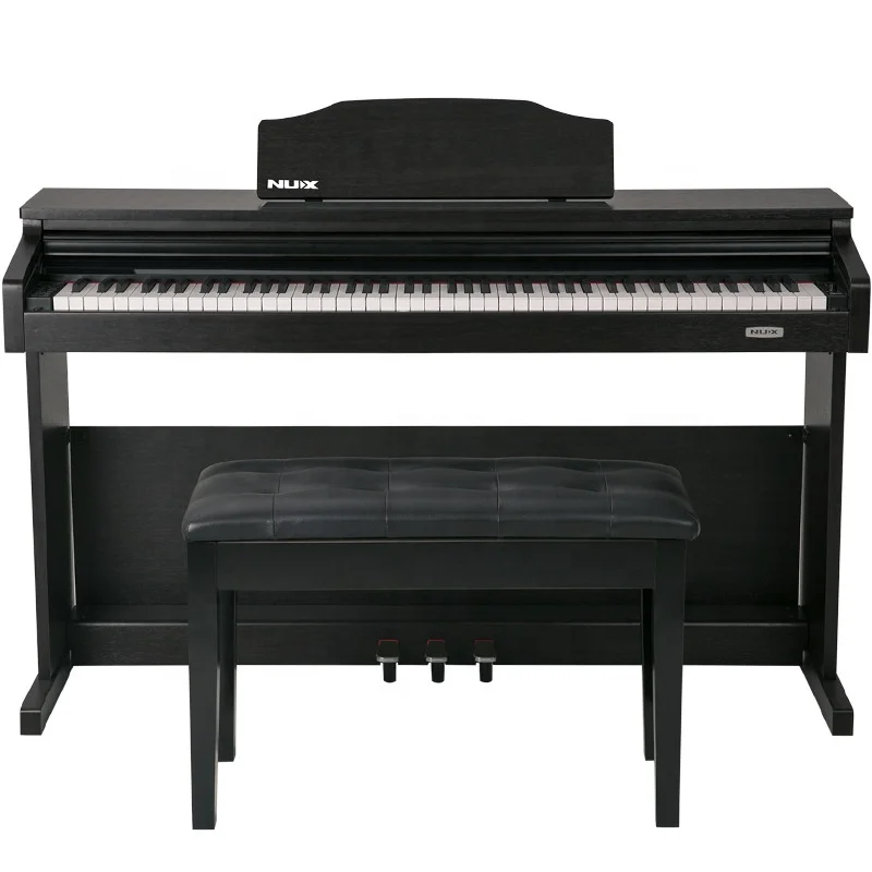 Best Rosewood Beginner Digital Piano 300 Voices Keyboard Electric Dark Rose Record Piano Digital