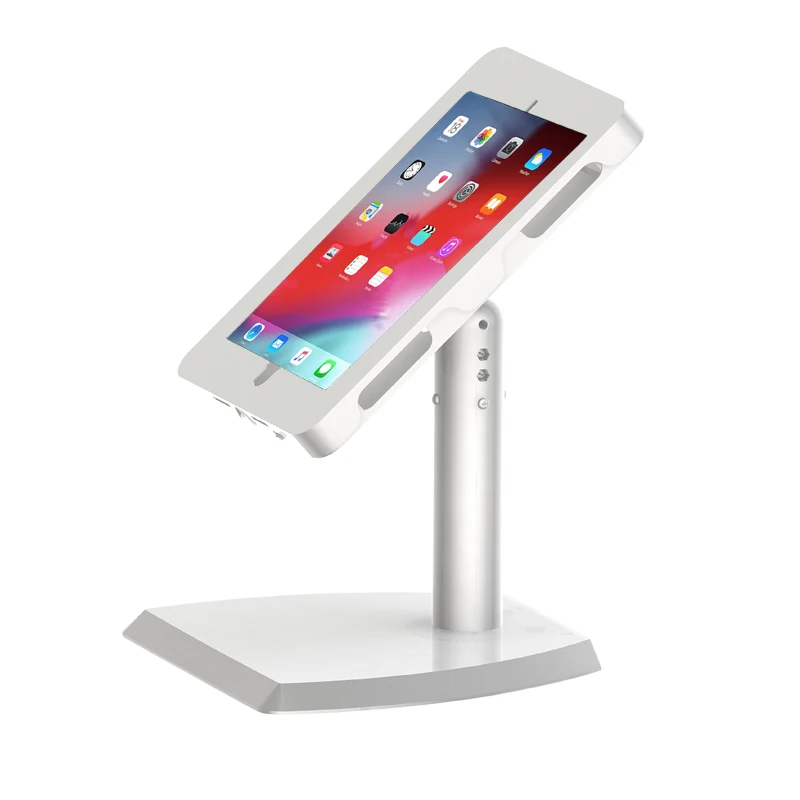 High Quality Adjustable Portable Metal Tablet Stand Rotation Tilt Compatible With iPad