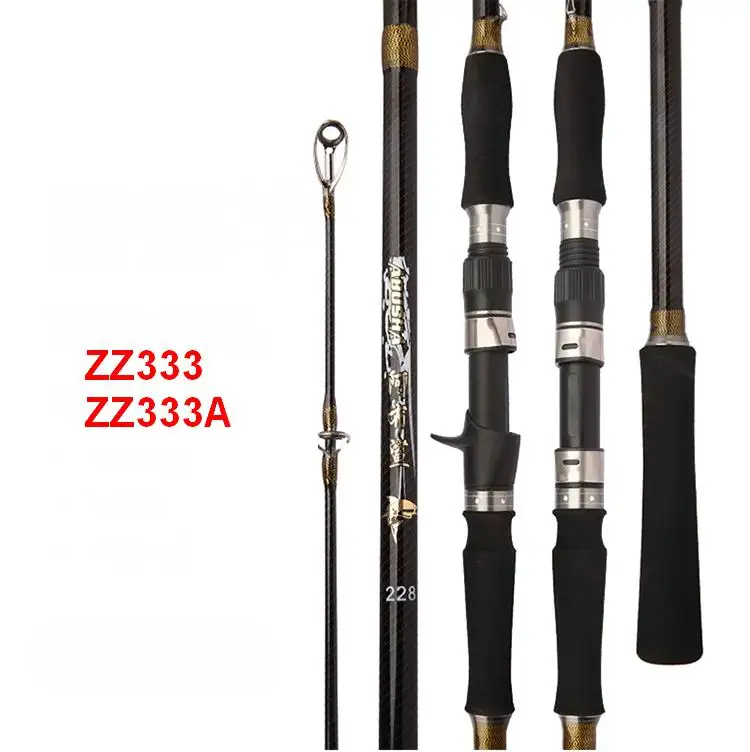 ZZ333 1.8m 2.1m 2.28m 2.4m 5000g Bait 200g or More Snakehead Male Tip Dia 4mm XXH 3.6mm XH Fishing Rod Carbonfiber